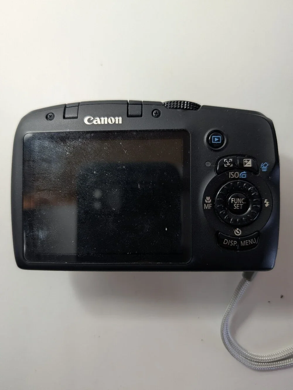 Lot Of 2 Canon PowerShot SX120 IS 10MP Digital Cameras 1 Works, 1 Parts Repair